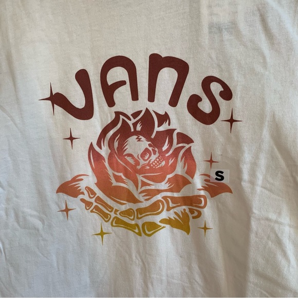 VANS rose mini tee. NWT - Picture 1 of 3